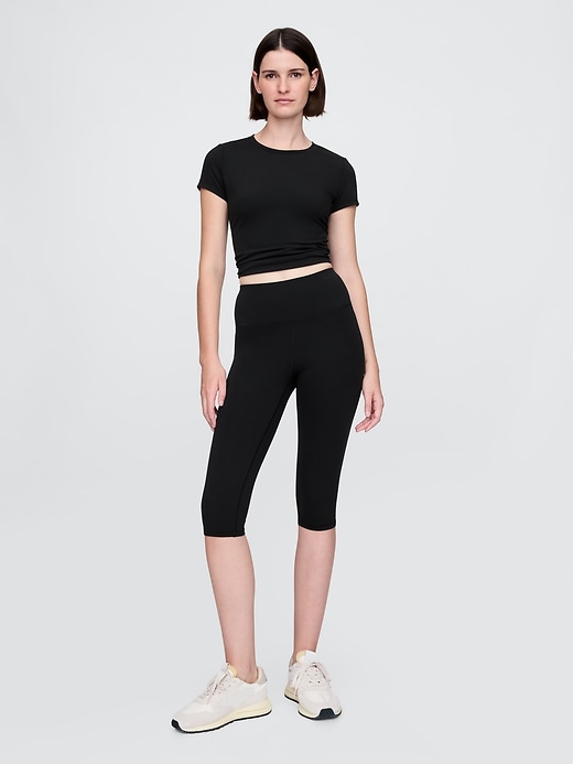 leggings courts gapfit smooth taille haute