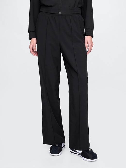 pantalon gapfit tech taille haute à ourlet fendu