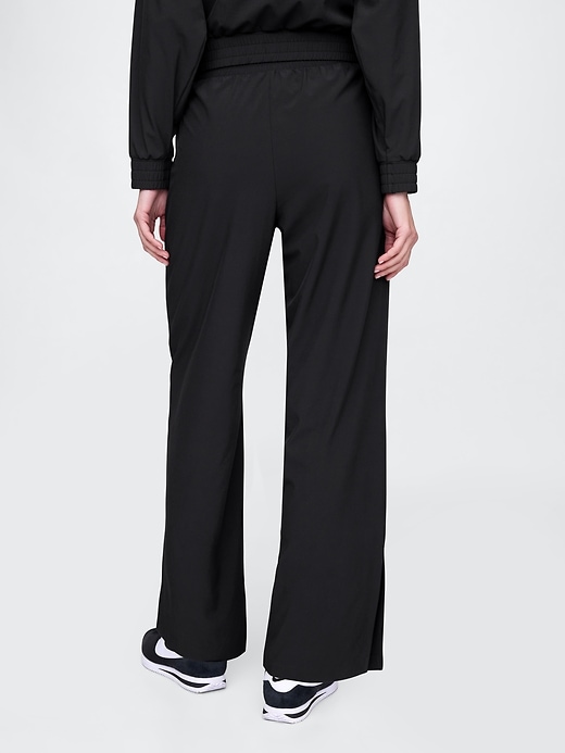 pantalon gapfit tech taille haute à ourlet fendu