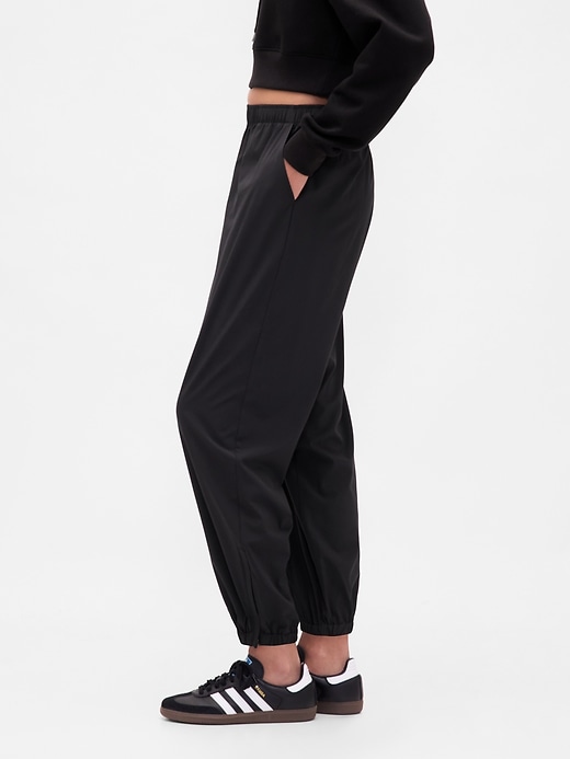 pantalon de jogging gapfit tech taille haute à ourlet zippé