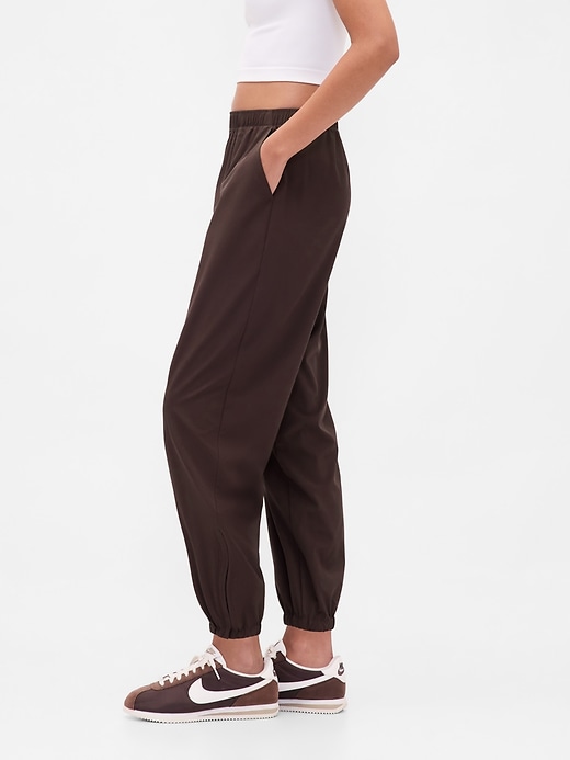 pantalon de jogging gapfit tech taille haute à ourlet zippé