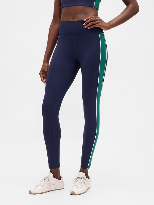 leggings gapfit taille haute à rayures intégrales