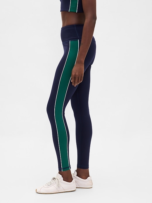 leggings gapfit taille haute à rayures intégrales