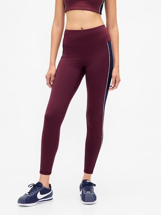 leggings gapfit taille haute à rayures intégrales