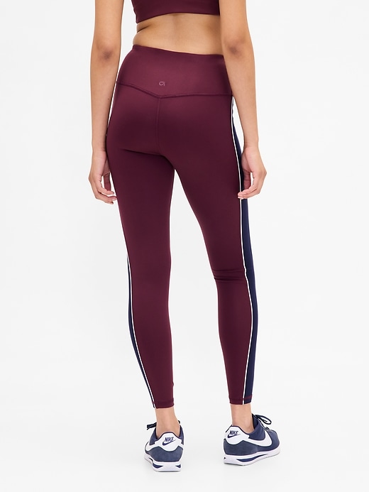 leggings gapfit taille haute à rayures intégrales