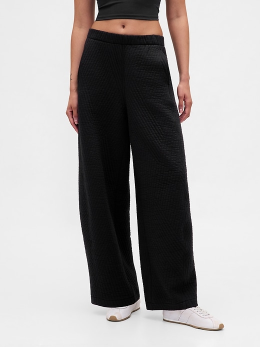 pantalon gapfit matelassé jacquard à jambes fuselées