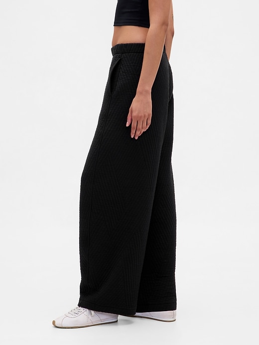 pantalon gapfit matelassé jacquard à jambes fuselées