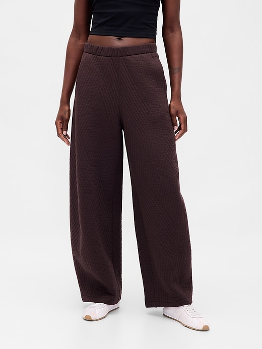 pantalon gapfit matelassé jacquard à jambes fuselées