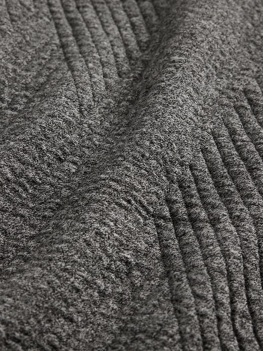 pull gapfit matelassé en maille jacquard à col montant