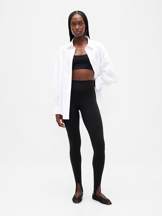 leggings gapfit smooth taille haute à étriers
