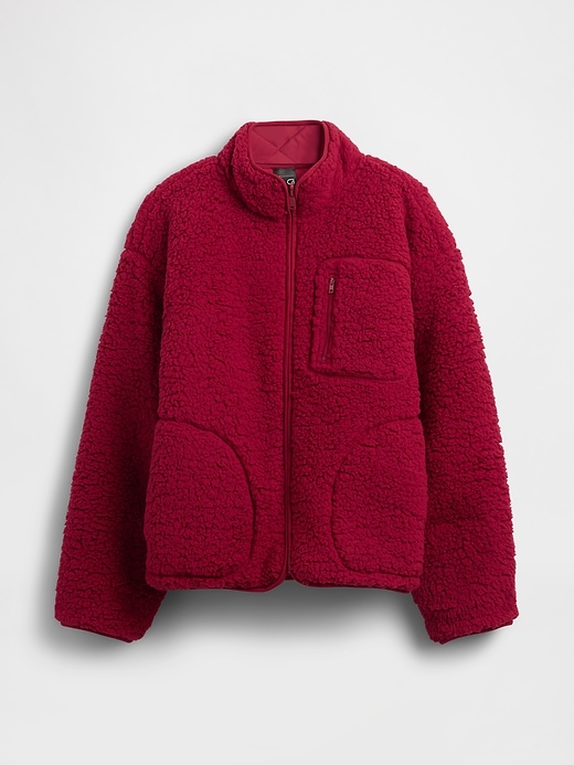 veste réversible en sherpa gapfit