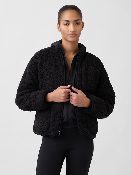 veste réversible en sherpa gapfit