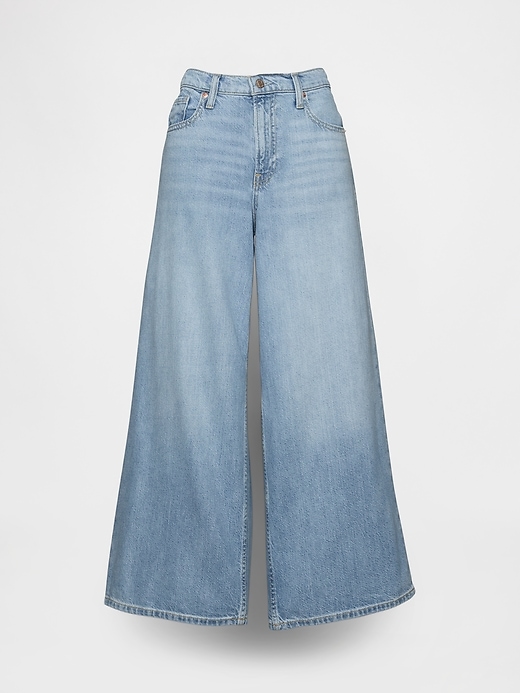 jean baggy ultra-doux taille mi-haute