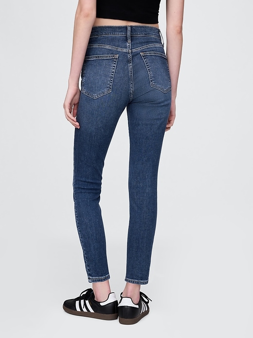 jean skinny taille haute