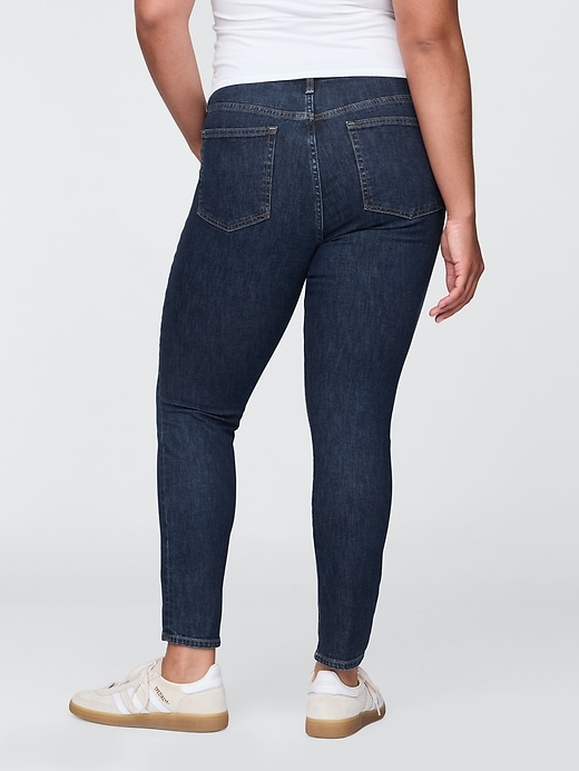 jean skinny taille haute