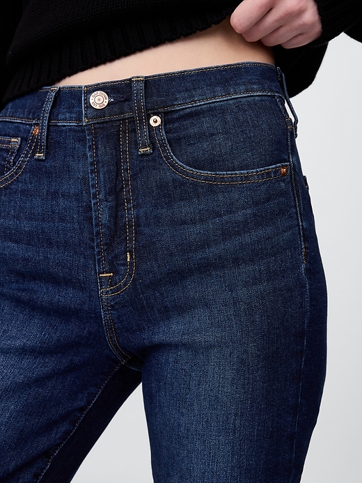 jean skinny taille haute