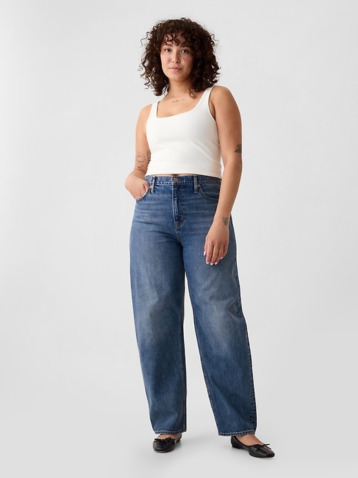 jeans taille haute