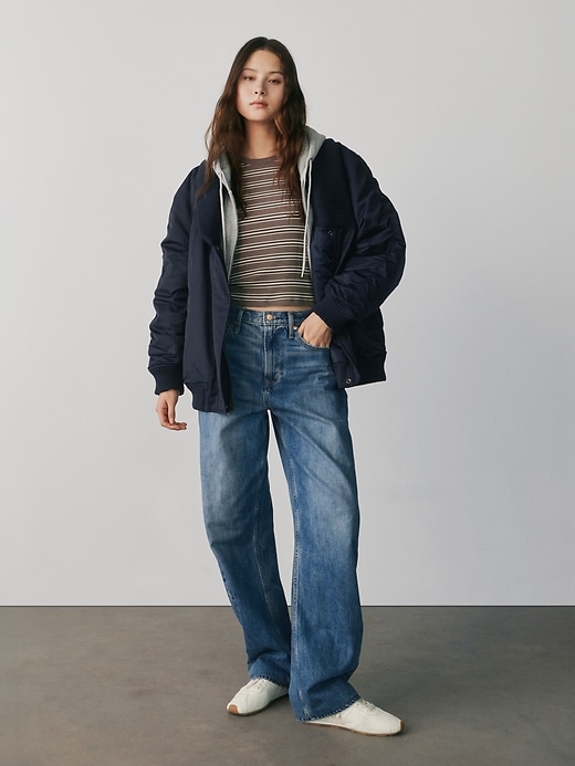jeans taille haute