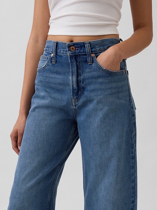 jeans taille haute