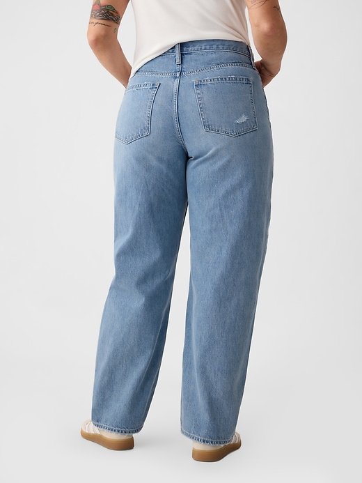 jeans taille haute