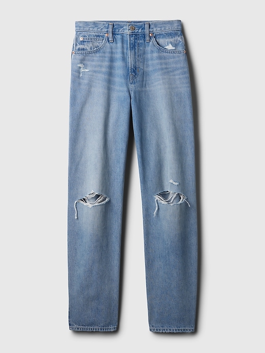 jeans taille haute