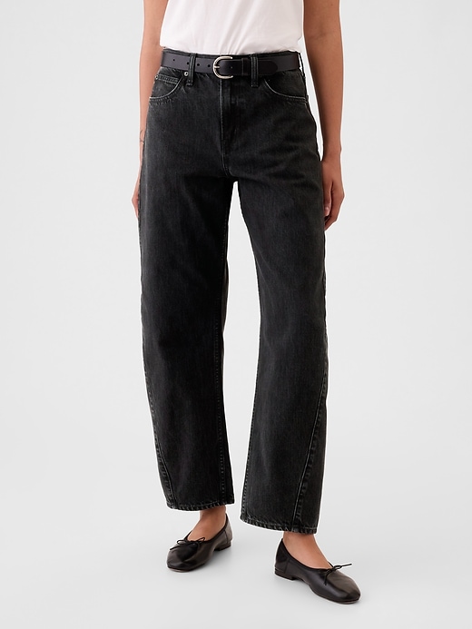 jeans taille haute
