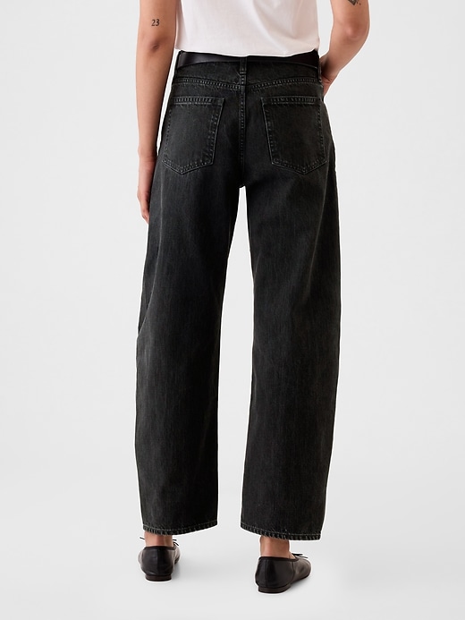 jeans taille haute
