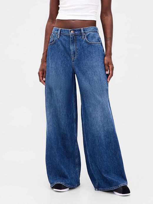 jean taille basse extra large