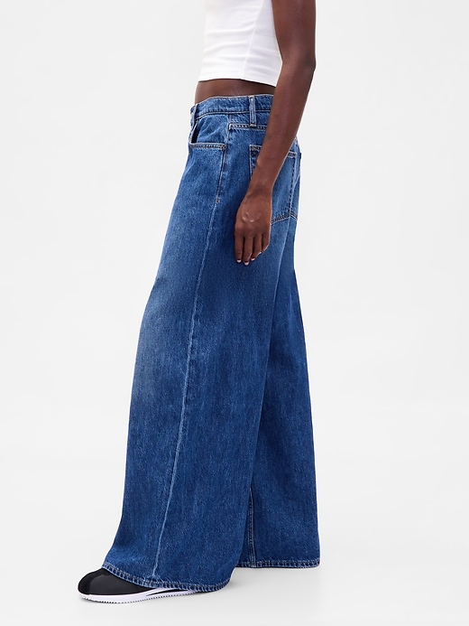 jean taille basse extra large
