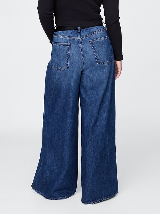 jean taille basse extra large