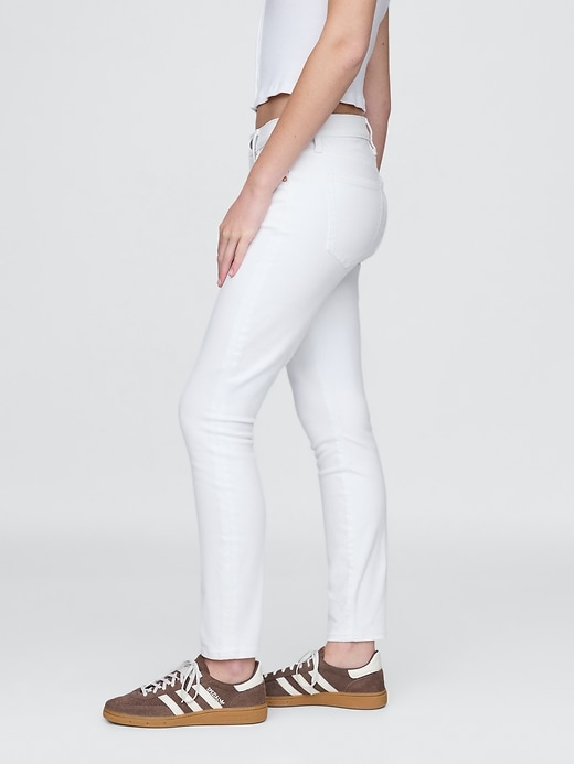 jean skinny taille mi-haute