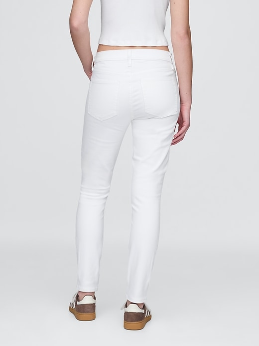 jean skinny taille mi-haute