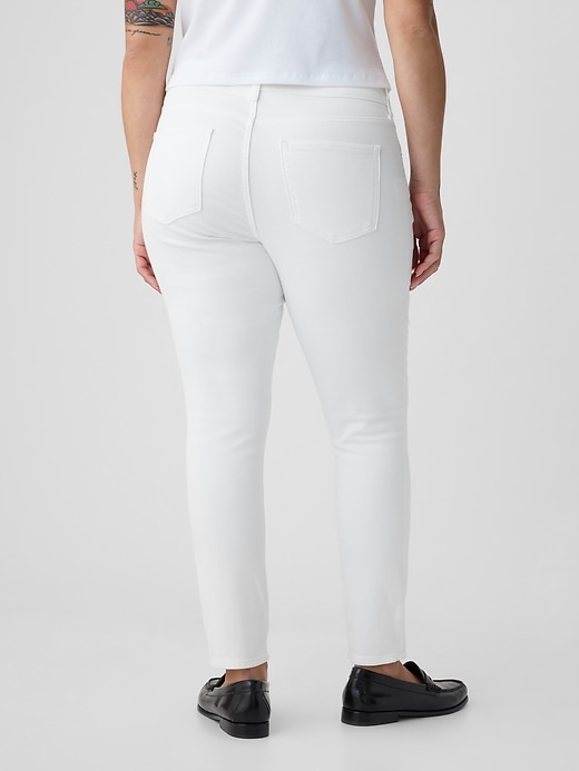 jean skinny taille mi-haute
