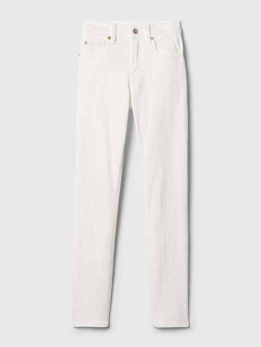jean skinny taille mi-haute