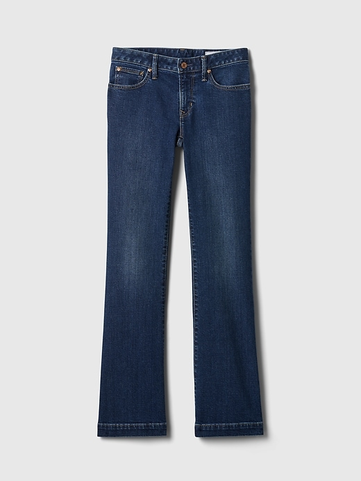 jeans taille basse longs et fins