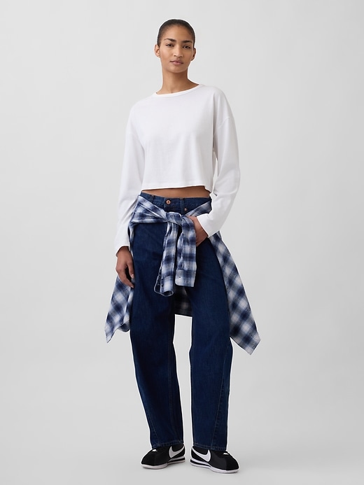 jeans taille haute