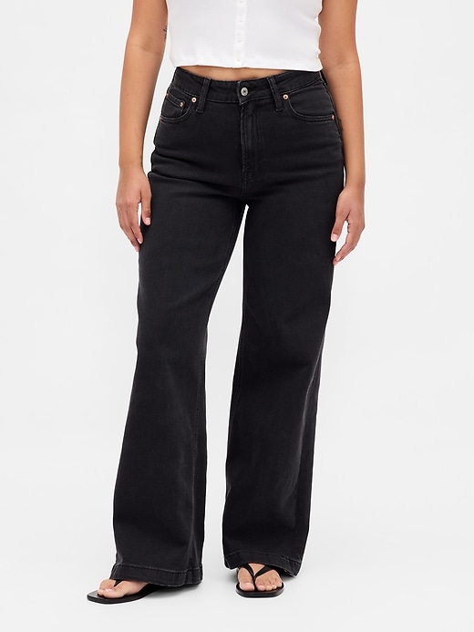 jean large taille haute curvy stride