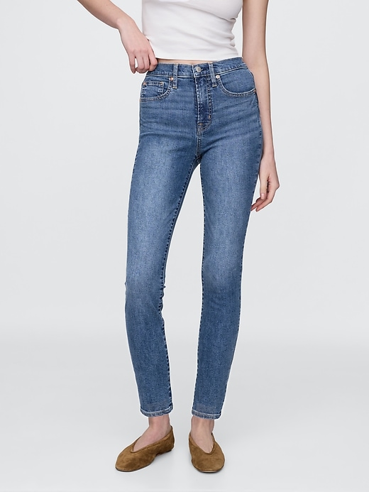 jean skinny taille haute
