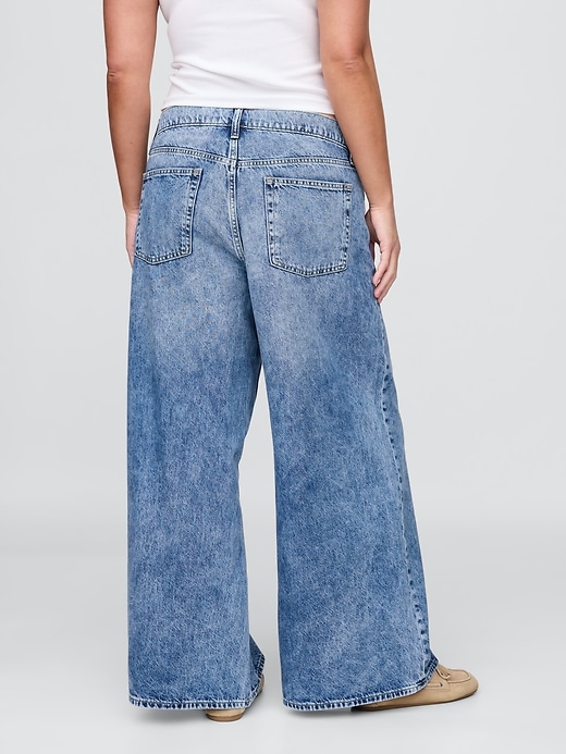 jean taille basse extra large