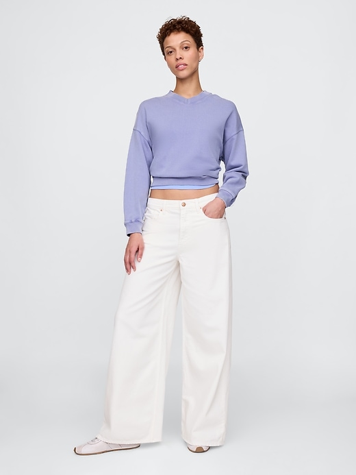 jean taille basse extra large