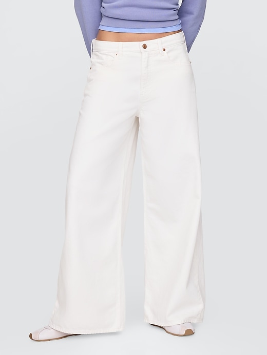 jean taille basse extra large