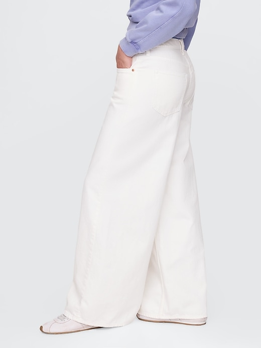 jean taille basse extra large