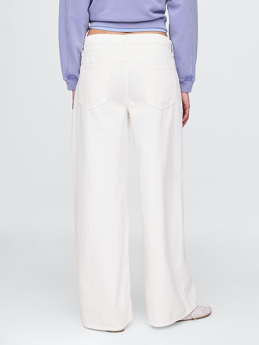 jean taille basse extra large