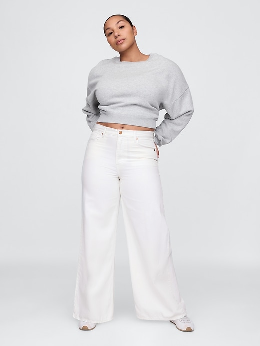 jean taille basse extra large