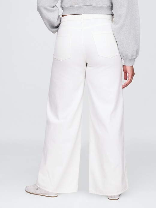 jean taille basse extra large