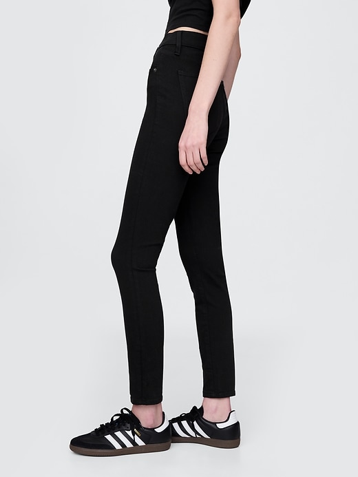jean skinny taille haute