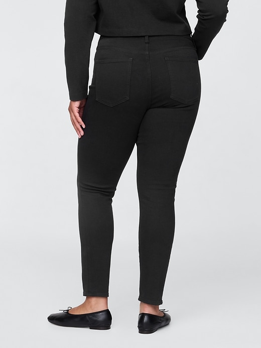 jean skinny taille haute