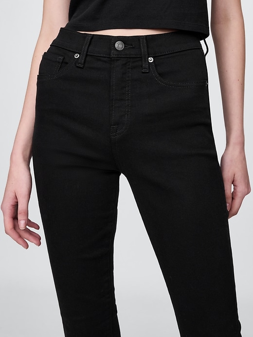 jean skinny taille haute