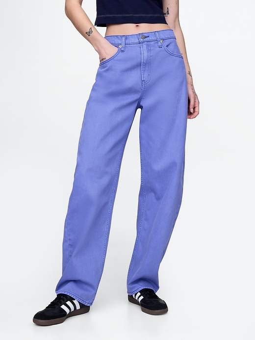 jeans taille haute