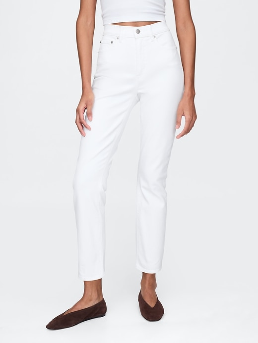 jean slim vintage taille haute